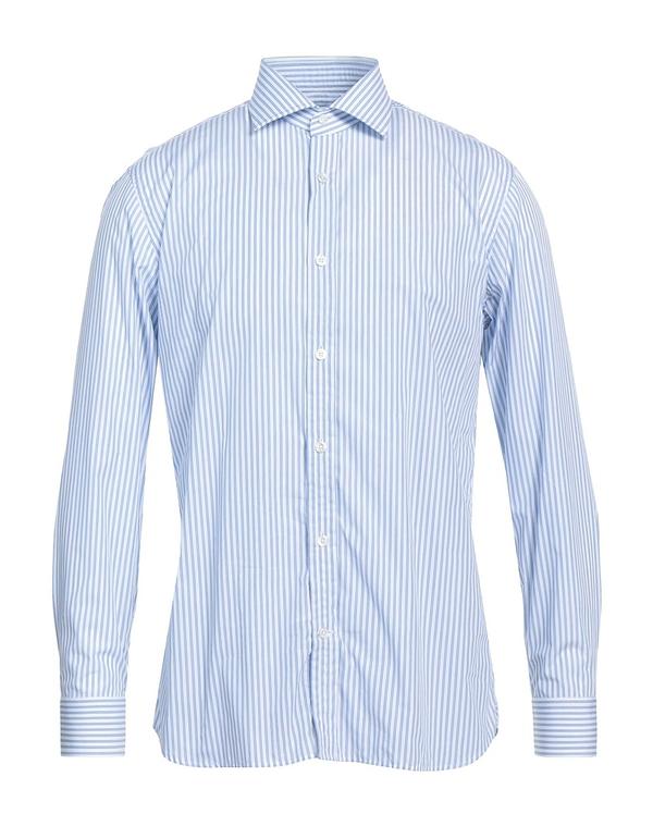 ダンヒル メンズ トップス シャツ DUNHILL ストライプ柄シャツ Blue ブルー