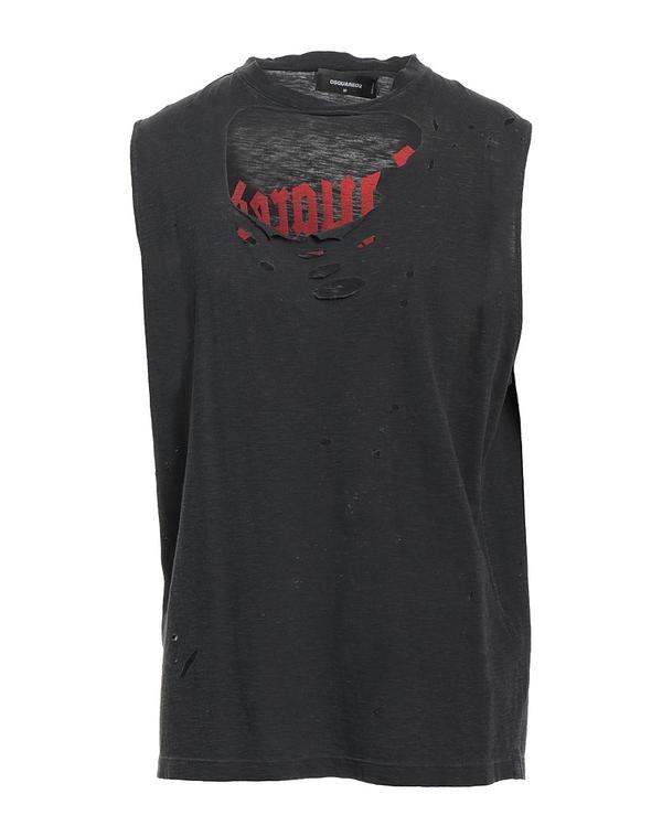 ディースクエアード メンズ トップス Tシャツ DSQUARED2 Ｔシャツ Charcoal チャコール