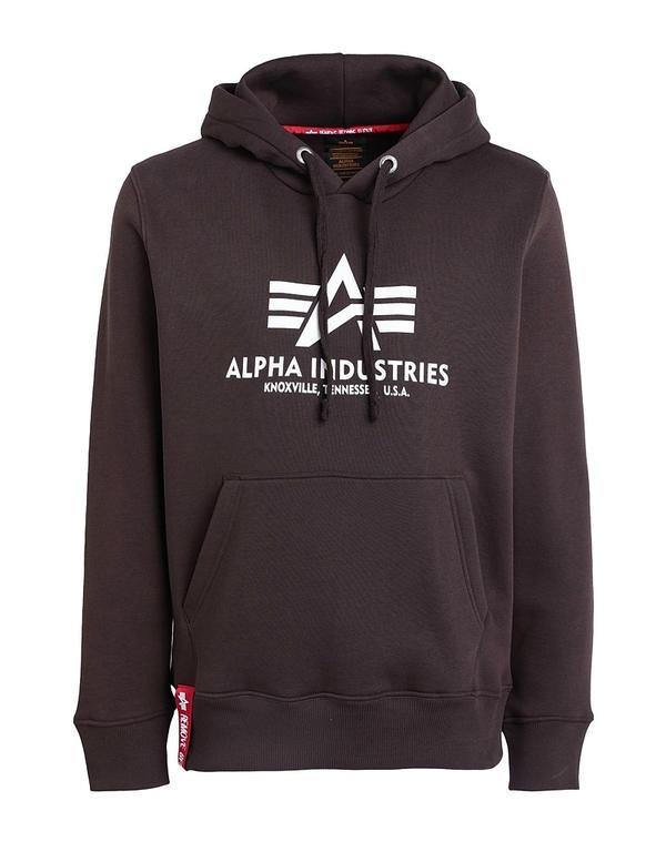 アルファインダストリーズ メンズ アウター パーカー・スウェット ALPHA INDUSTRIES パーカー Chocolate Brown ブラウン