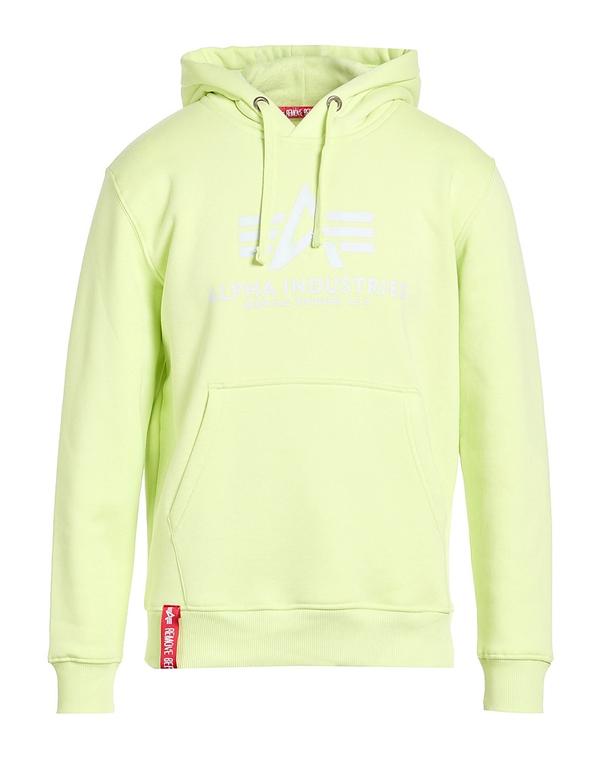 アルファインダストリーズ メンズ アウター パーカー・スウェット ALPHA INDUSTRIES パーカー Lime Green ライム