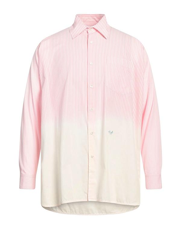 エイティス メンズ トップス シャツ EYTYS ストライプ柄シャツ Pink ピンク