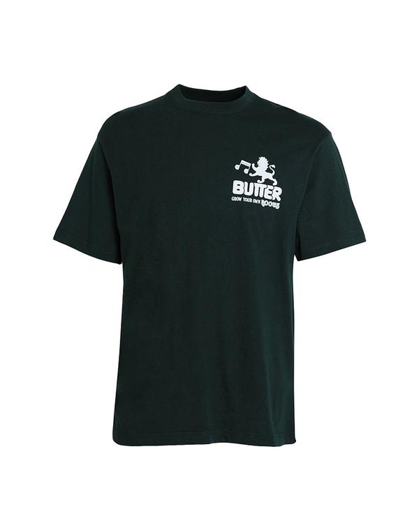 バターグッズ メンズ トップス Tシャツ BUTTER GOODS Ｔシャツ Dark Green グリーン