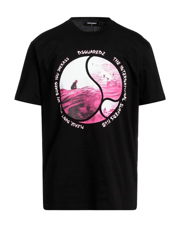 ディースクエアード メンズ トップス Tシャツ DSQUARED2 Ｔシャツ Black ブラック