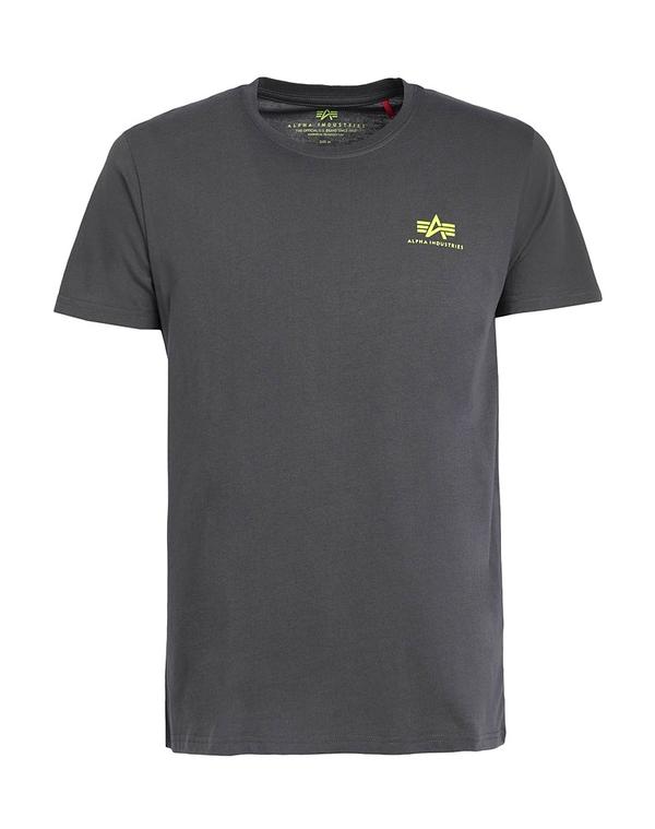 アルファインダストリーズ メンズ トップス Tシャツ ALPHA INDUSTRIES Ｔシャツ Lead Gray グレー
