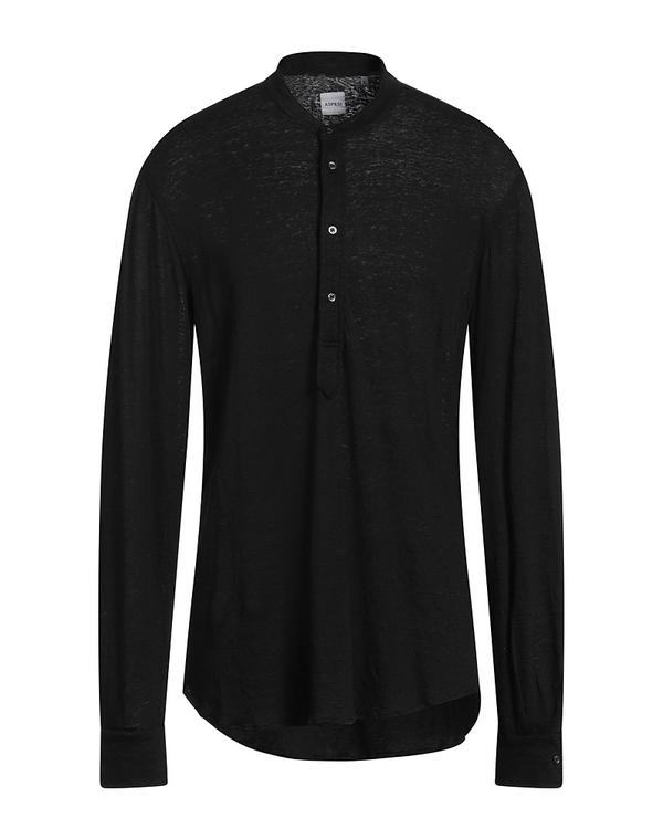 アスペジ メンズ トップス Tシャツ ASPESI Ｔシャツ Black ブラック 38,870円