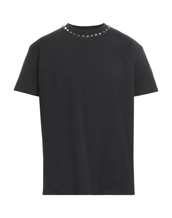 ヴァレンティノ メンズ トップス Tシャツ VALENTINO GARAVANI ベーシック Tシャツ Black ブラック｜ReVida 店