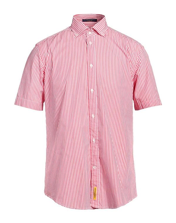 ビーディーバギーズ メンズ トップス シャツ B.D.BAGGIES ストライプ柄シャツ Coral コーラル