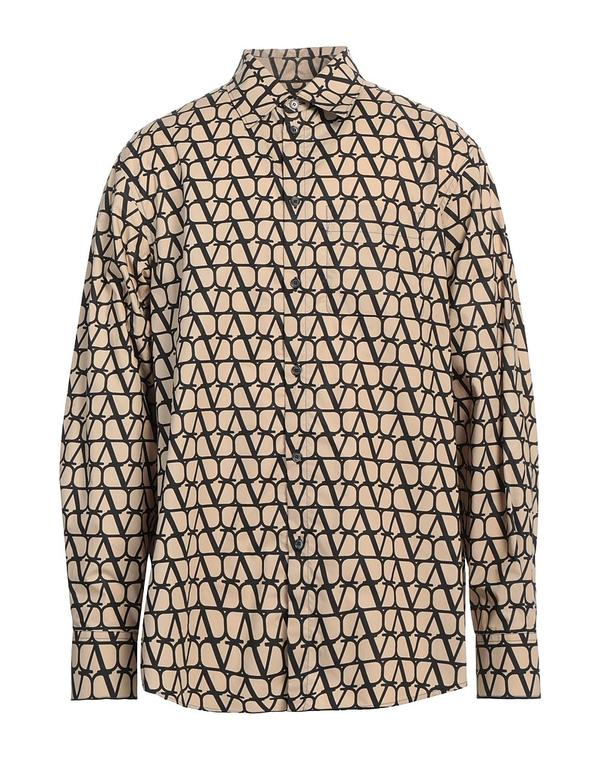 ヴァレンティノ メンズ トップス シャツ VALENTINO GARAVANI 柄入りシャツ Beige ベージュ 133,400円