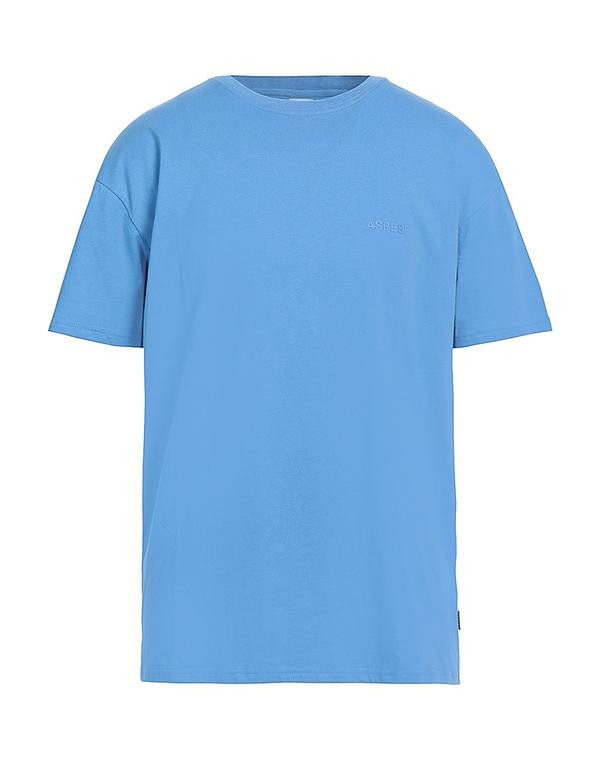 アスペジ メンズ トップス Tシャツ ASPESI Ｔシャツ Azure Blue ブルー