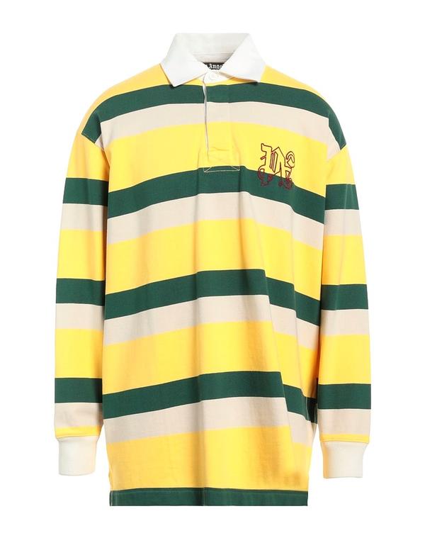 パーム・エンジェルス メンズ トップス ポロシャツ PALM ANGELS ポロシャツ Yellow イエロー