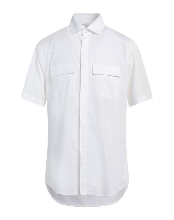 ロウブランド メンズ トップス シャツ LOW BRAND 無地シャツ White ホワイト