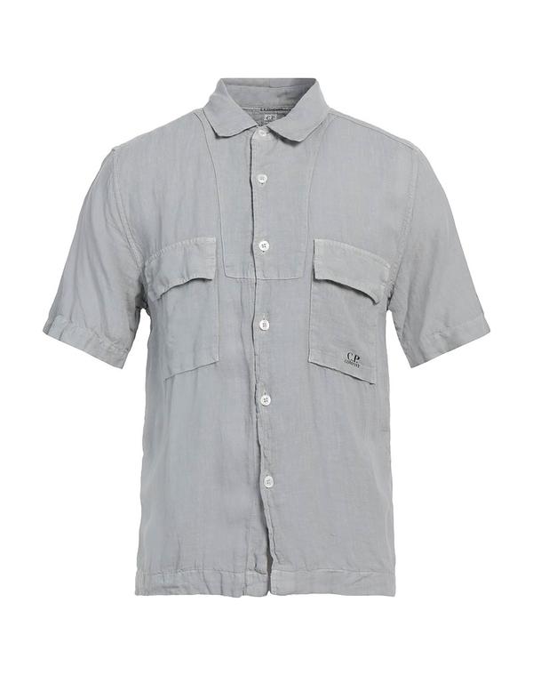 シーピーカンパニー メンズ トップス シャツ C.P. COMPANY 無地シャツ Light Gray グレー