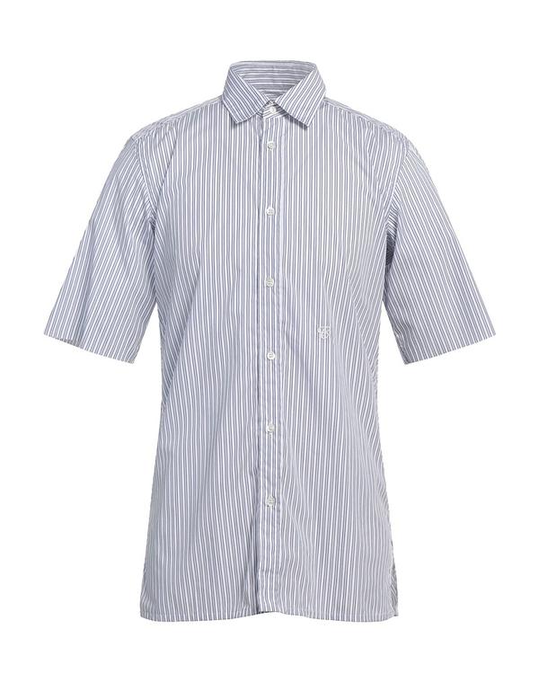 マルタンマルジェラ メンズ トップス シャツ MAISON MARGIELA ストライプ柄シャツ White ホワイト