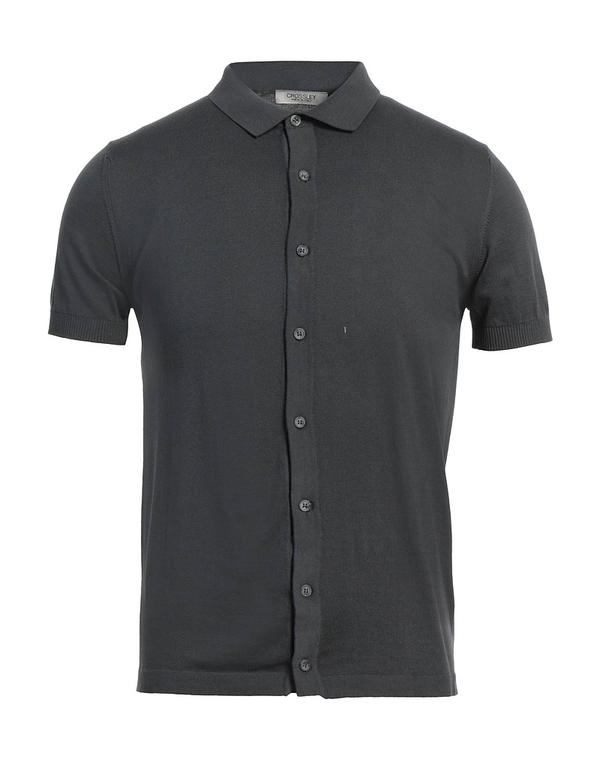 クロスリー メンズ トップス シャツ CROSSLEY 無地シャツ Charcoal チャコール