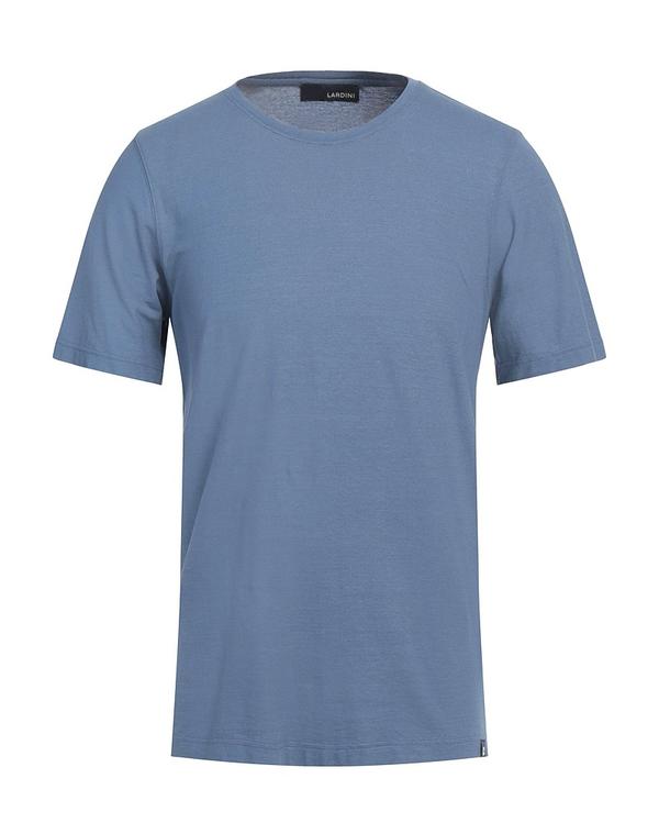 ラルディーニ メンズ トップス Tシャツ LARDINI Ｔシャツ Pastel Blue ブルー