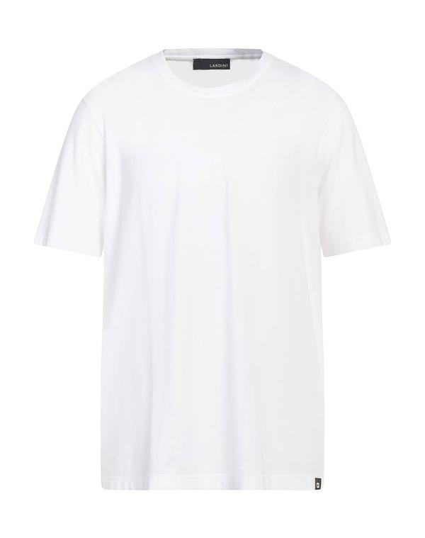 ラルディーニ メンズ トップス Tシャツ LARDINI Tシャツ White ホワイト|ReVida 店