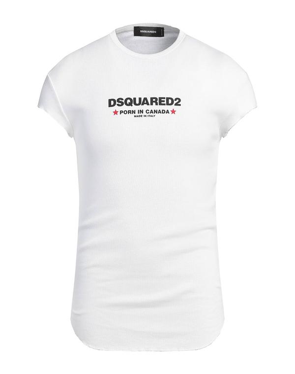 ディースクエアード メンズ トップス Tシャツ DSQUARED2 Ｔシャツ White ホワイト