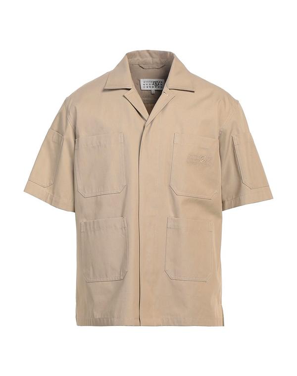 マルタンマルジェラ メンズ トップス シャツ MM6 MAISON MARGIELA 無地シャツ Beige ベージュ