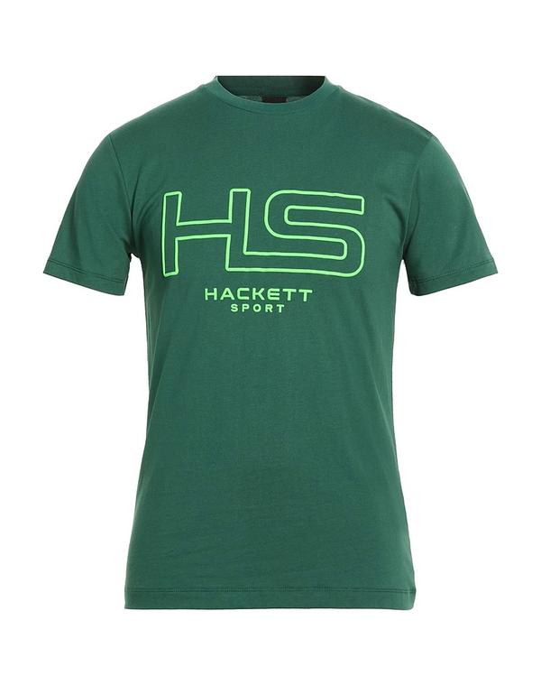 ハケット メンズ トップス Tシャツ HACKETT Ｔシャツ Green グリーン