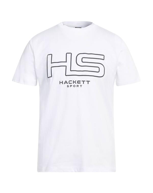 ハケット メンズ トップス Tシャツ HACKETT Ｔシャツ White ホワイト