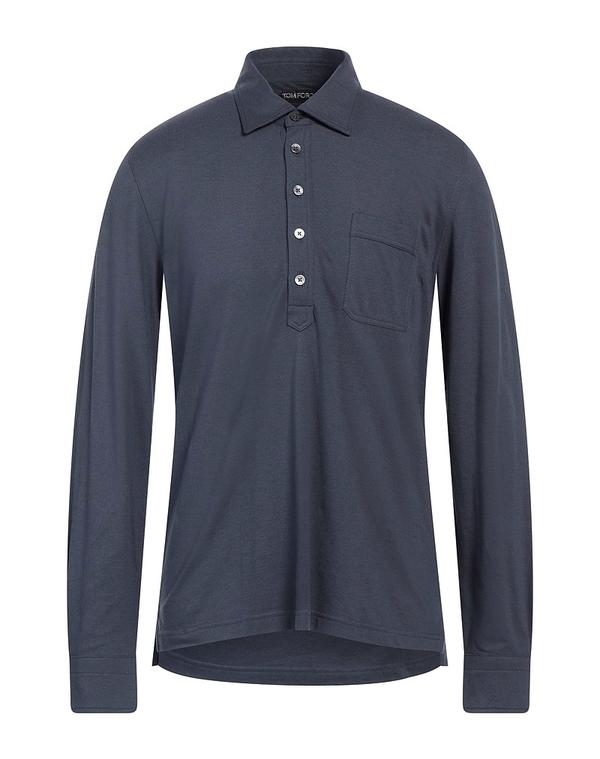 トム・ジェラルド・r・フォード メンズ トップス スポーツシャツ TOM FORD スポーツシャツ Charcoal 濃灰色