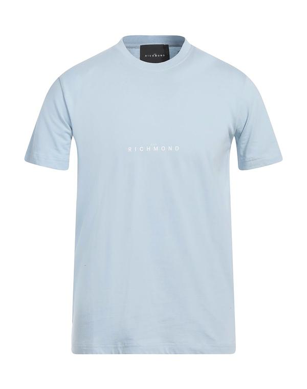 ジョン リッチモンド メンズ トップス Tシャツ JOHN RICHMOND Ｔシャツ Sky Blue ブルー