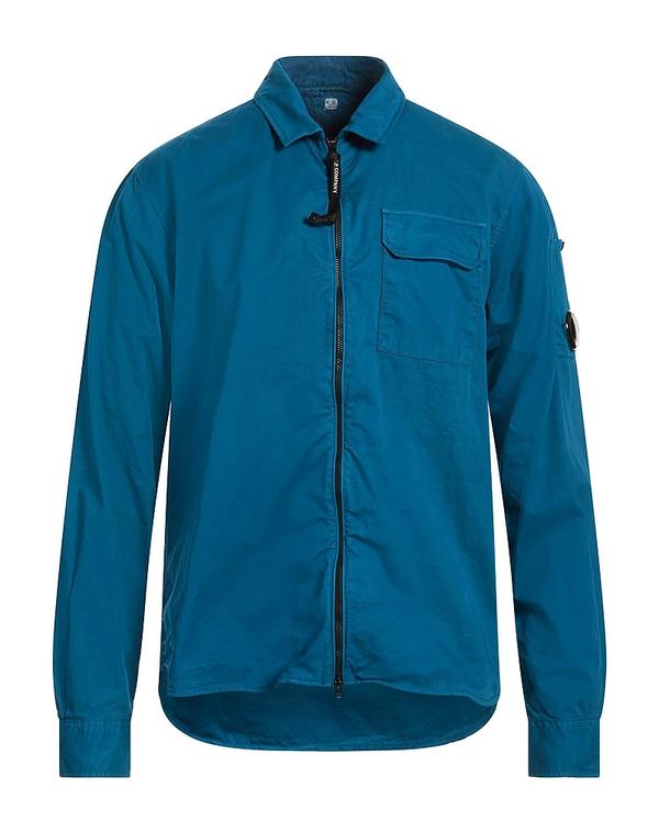 シーピーカンパニー メンズ トップス シャツ C.P. COMPANY 無地シャツ Deep Teal ティール