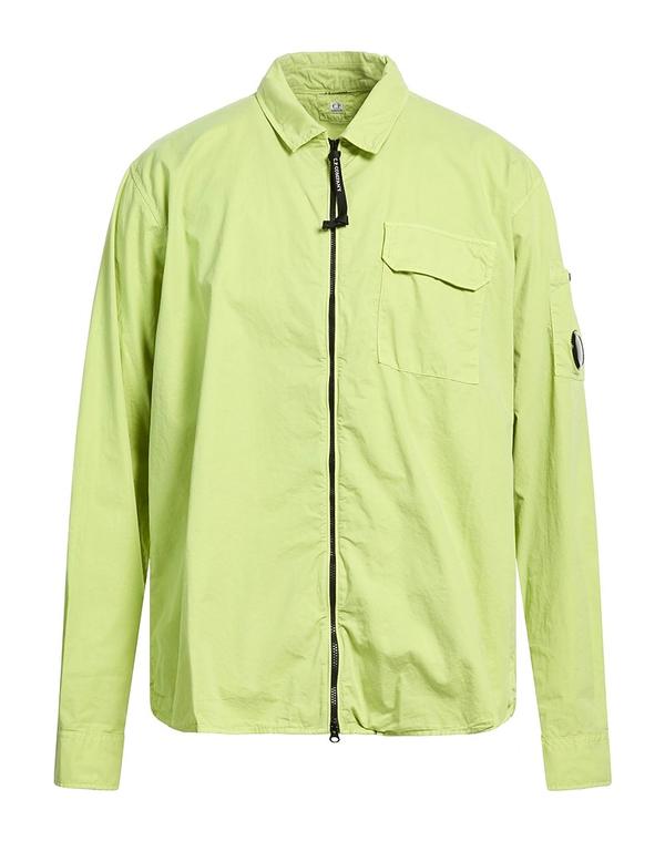 シーピーカンパニー メンズ トップス シャツ C.P. COMPANY 無地シャツ Light Green グリーン