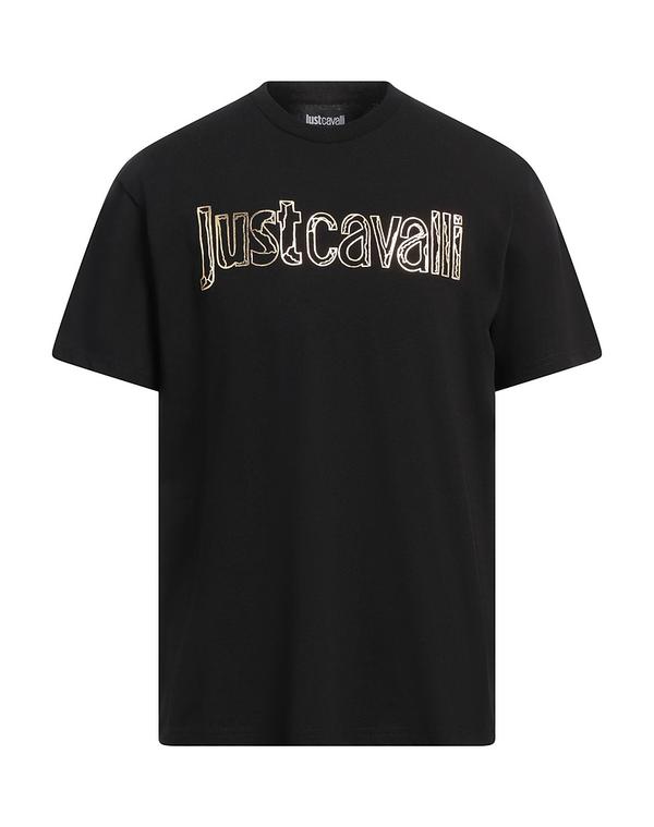 ジャストカバリ メンズ トップス Tシャツ JUST CAVALLI Ｔシャツ Black ブラック