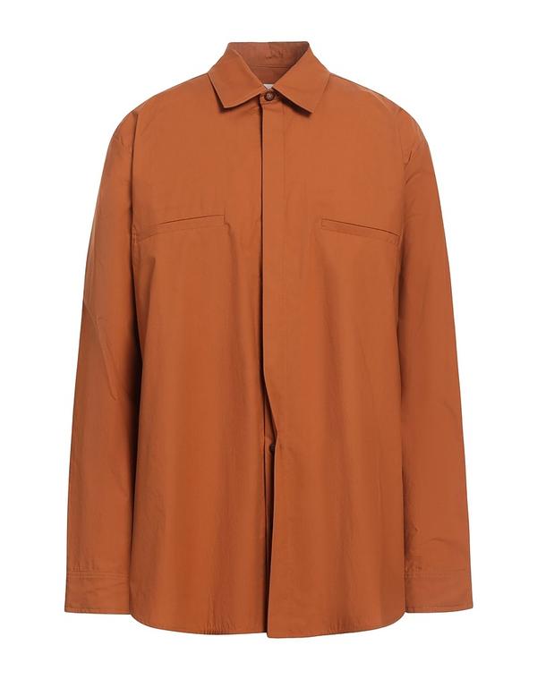 ナヌシュカ メンズ トップス シャツ NANUSHKA 無地シャツ Camel キャメル