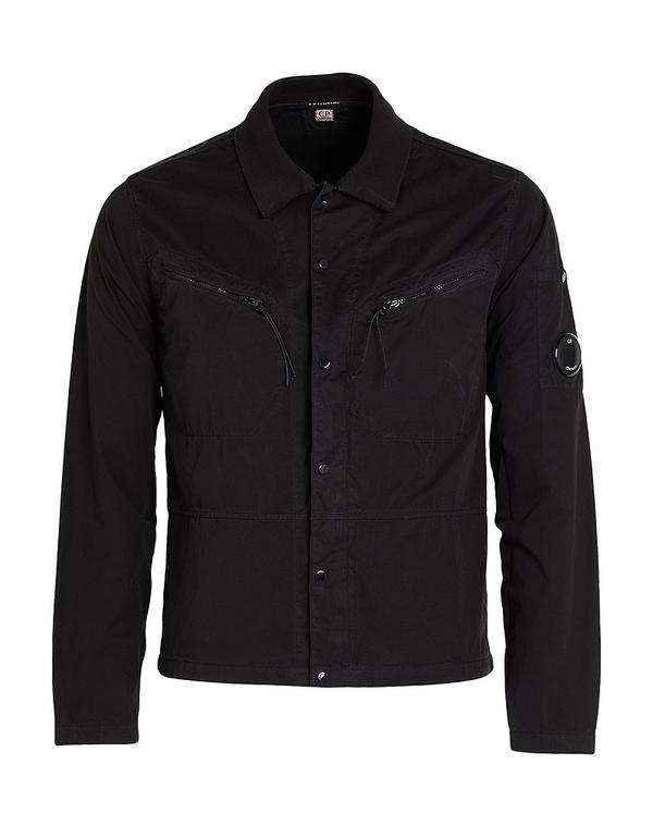 シーピーカンパニー メンズ トップス シャツ C.P. COMPANY 無地シャツ Black ブラック