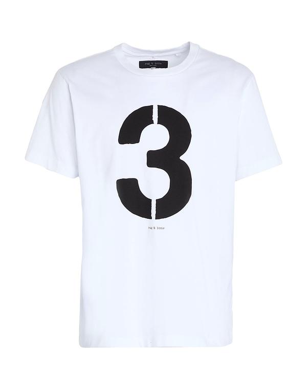 ラグアンドボーン メンズ トップス Tシャツ RAG \u0026 BONE Ｔシャツ White ホワイト