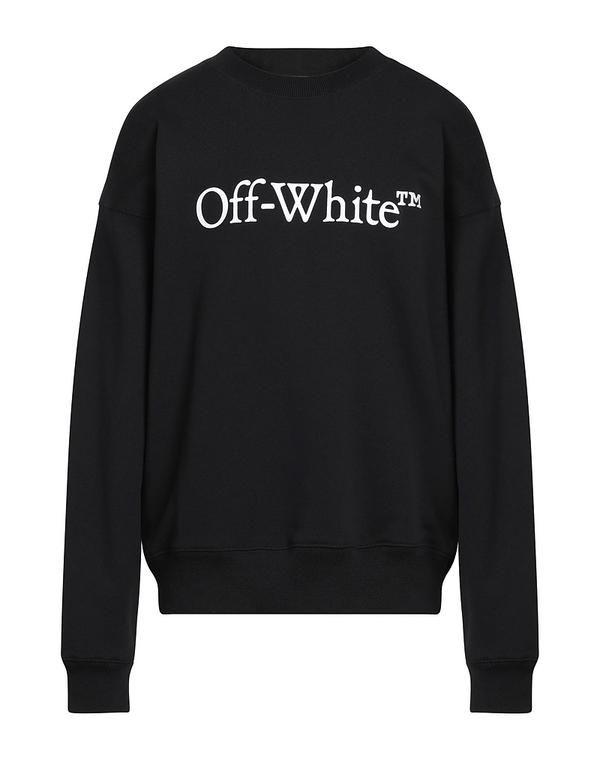 オフ-白いこと メンズ アウター パーカー・スウェット OFF-WHITE 流汗 Black 黒いこと トップス-パーカー