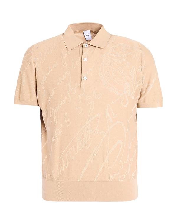 ベルルッティ メンズ トップス ポロシャツ BERLUTI ポロシャツ Sand サンド