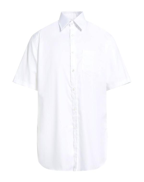 ダンヒル メンズ トップス シャツ DUNHILL 無地シャツ White ホワイト|ReVida 店
