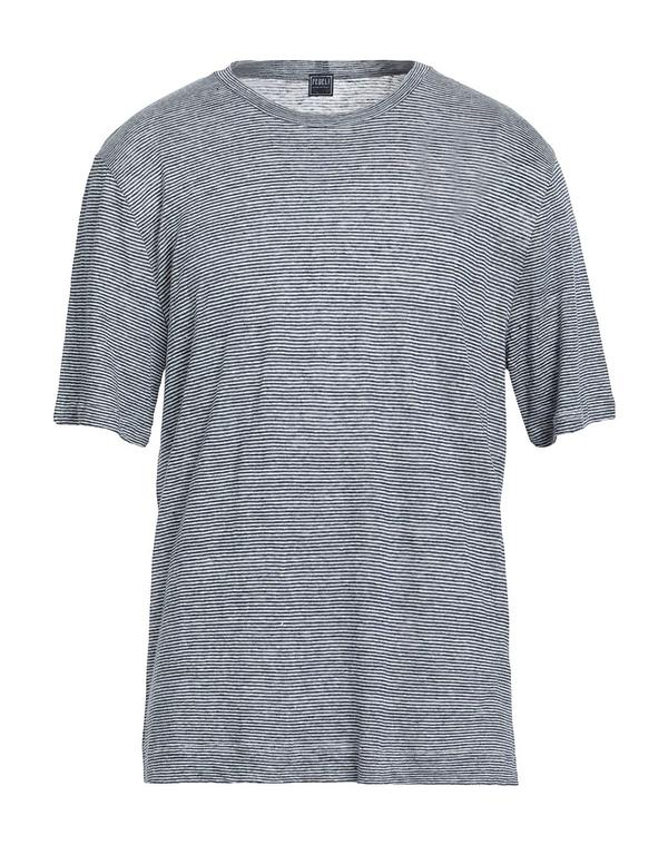 フェデーリ メンズ トップス Tシャツ FEDELI Ｔシャツ Navy ネイビー