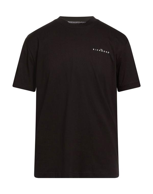 ジョン リッチモンド メンズ トップス Tシャツ JOHN RICHMOND ベーシック Tシャツ Black ブラック