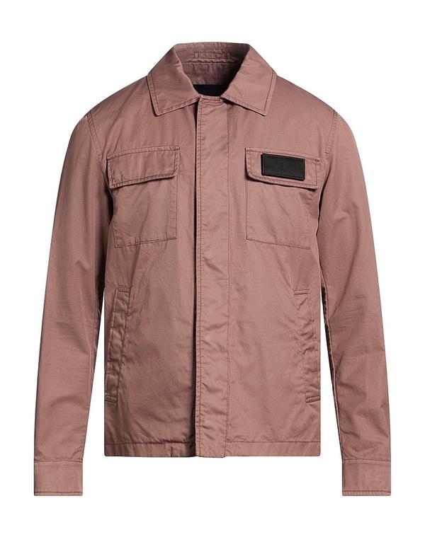 ヘルノ メンズ トップス シャツ HERNO 無地シャツ Light Brown ブラウン|ReVida 店