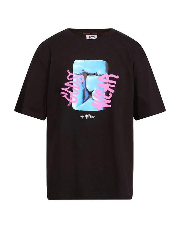 ジーシーディーエス メンズ トップス Tシャツ GCDS Ｔシャツ Black ブラック