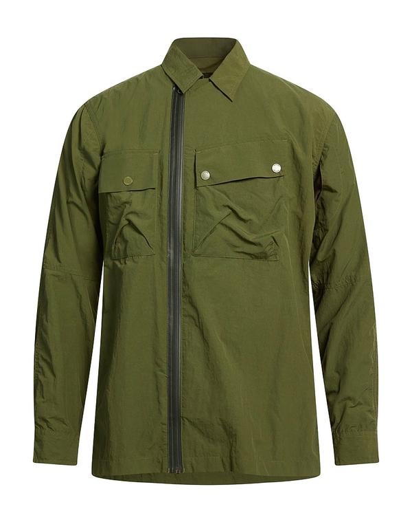 マハリシ メンズ トップス シャツ MAHARISHI 無地シャツ Military Green グリーン