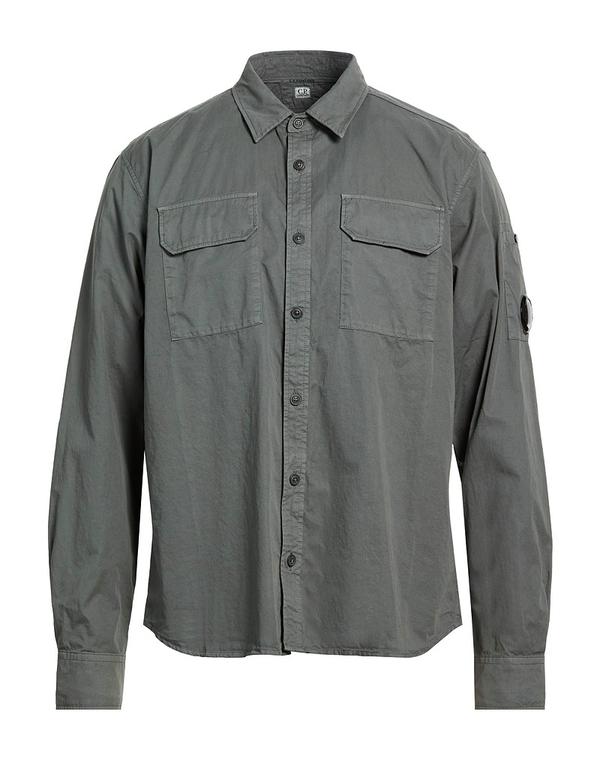 シーピーカンパニー メンズ トップス シャツ C.P. COMPANY 無地シャツ Gray グレー