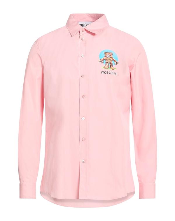 モスキーノ メンズ トップス シャツ MOSCHINO シャツ Pink ピンク