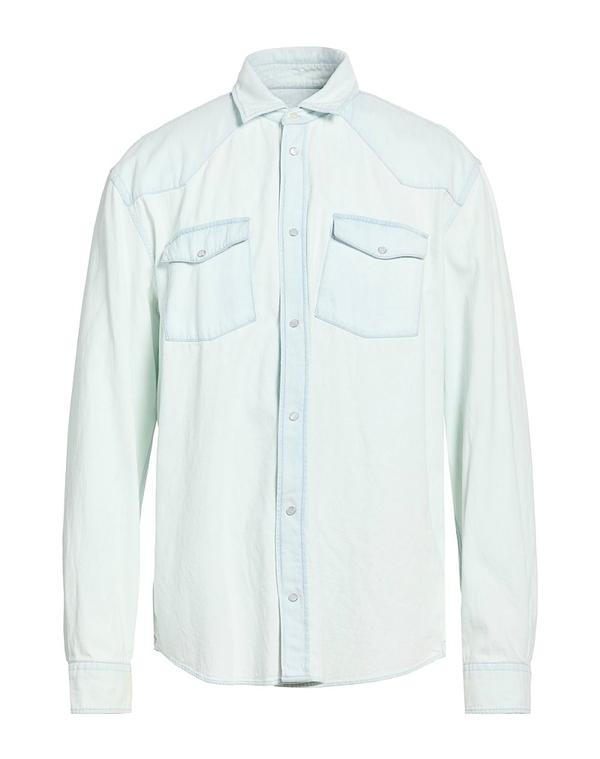 ドンダップ メンズ トップス シャツ DONDUP デニムシャツ Blue ブルー
