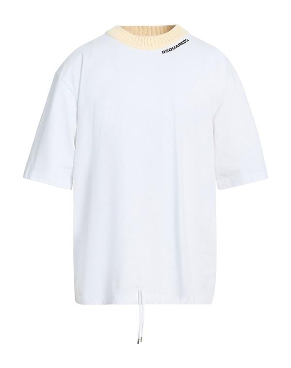 ディースクエアード メンズ トップス Tシャツ DSQUARED2 Ｔシャツ White ホワイト