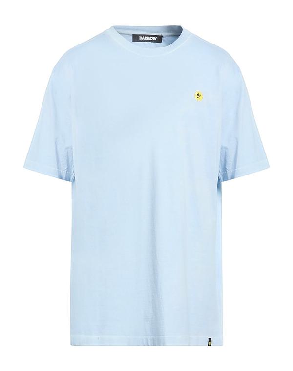 バロー メンズ トップス Tシャツ BARROW ベーシック Tシャツ Sky Blue ブルー