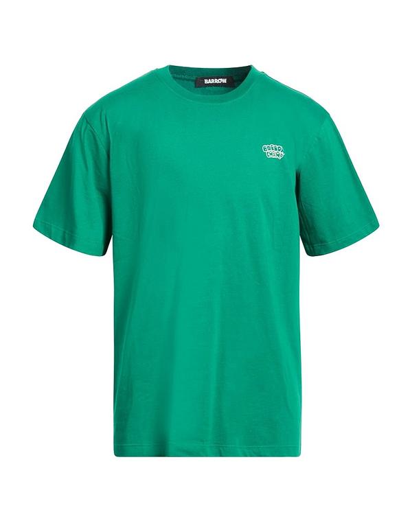 バロー メンズ トップス Tシャツ BARROW Ｔシャツ Emerald エメラルド