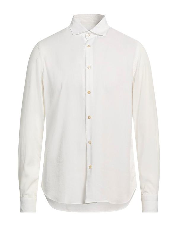 ボリオリ メンズ トップス シャツ BOGLIOLI 無地シャツ White ホワイト 42,120円