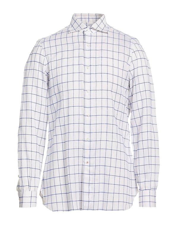 イザイア　ISAIA チェック柄 長袖チェックシャツ イザイア メンズ トップス シャツ ISAIA チェック柄シャツ Salmon Pink