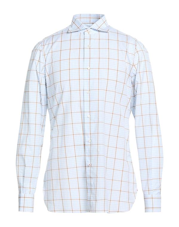 イザイア メンズ トップス シャツ ISAIA チェック柄シャツ White ホワイト