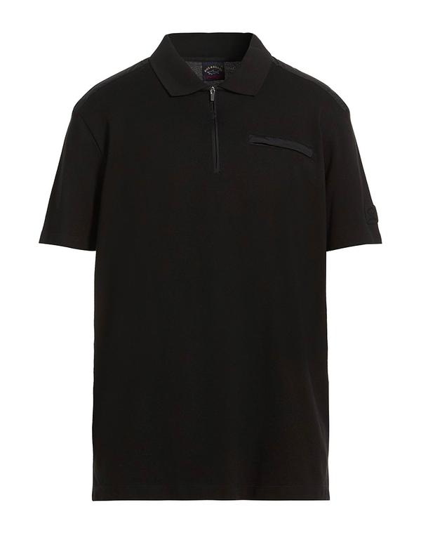 ポールアンドシャーク メンズ トップス ポロシャツ PAUL & SHARK ポロシャツ Black ブラック